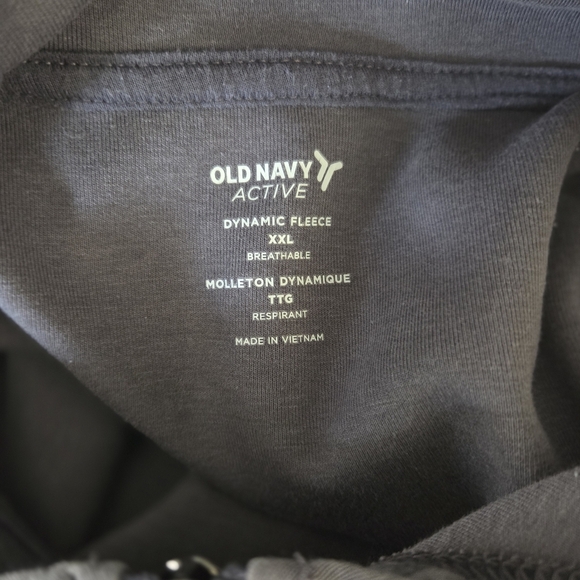Old Navy Active Grayfull Zip Hoodie Size XXL - Picture 4 of 4